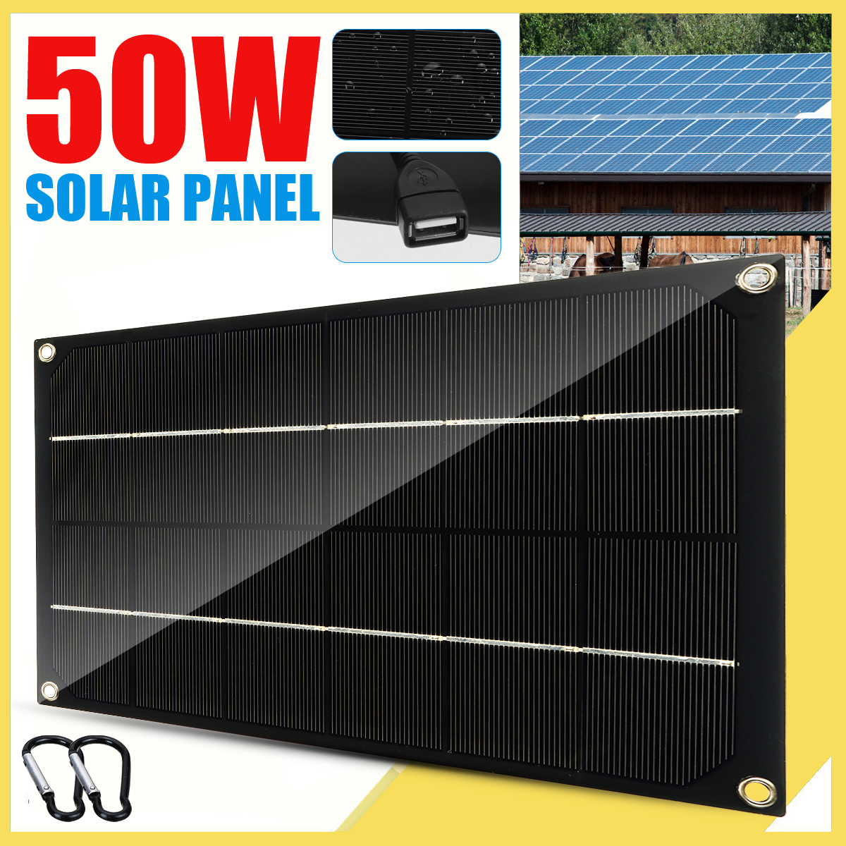 5V-7W-Portable-Solar-Panel-Kit-USB-Charger-Kit-Monocrystalline-Silicon-PET-Solar-Power-Panel-Solar-C-1926005-1