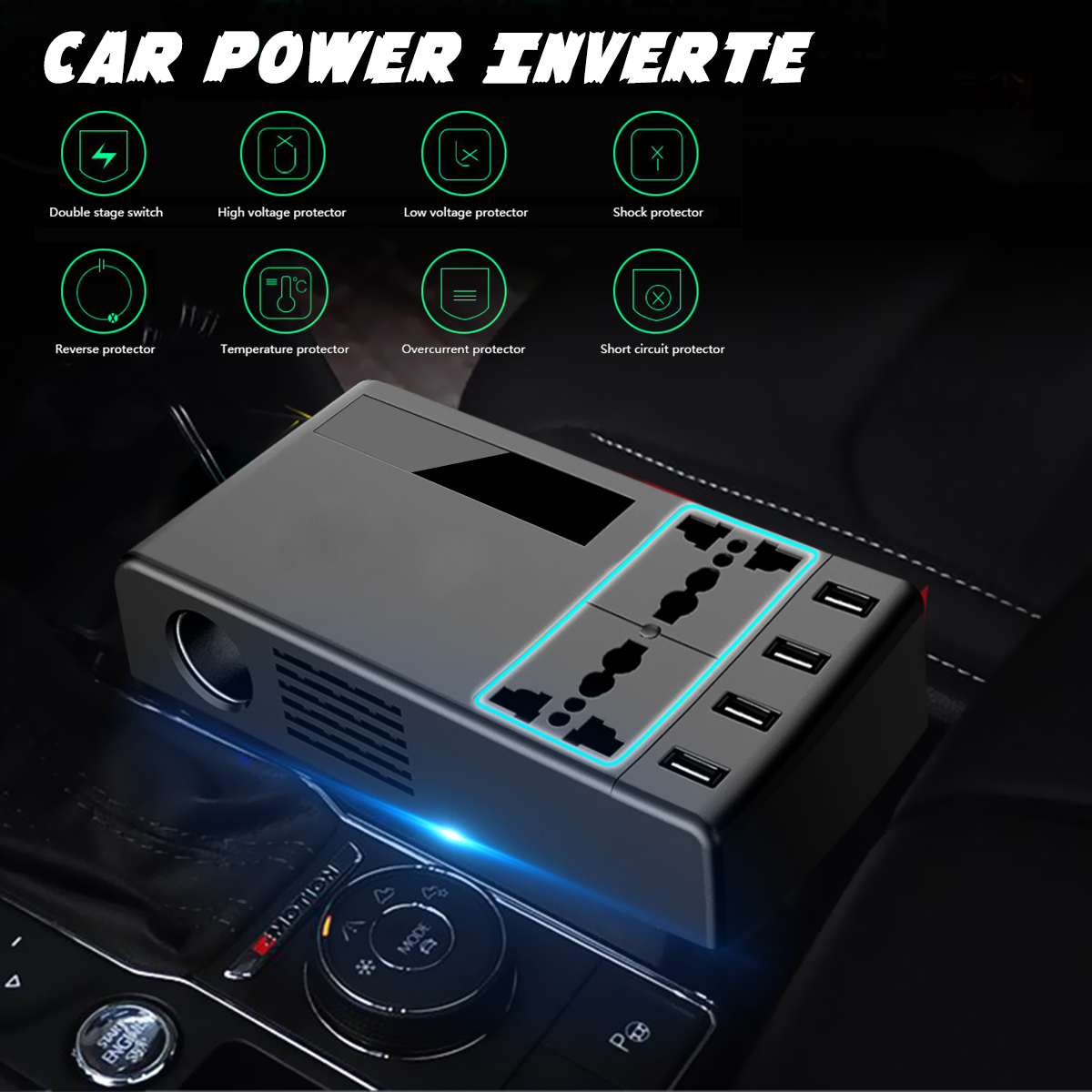 DC-12V24V-to-AC-110V220V-Car-Power-Inverter-W-Dual-AC-Outlets-and-4-USB-Charging-1424120-3