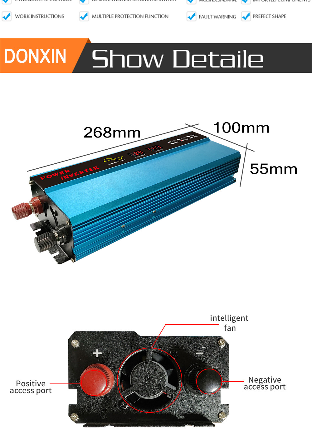 DOXIN-1000W-Pure-Sine-Wave-Inverter-Digital-Display-USB-Car-Inverter-DC-12V24V-To-AC-110V220V-Auto-V-1861610-3