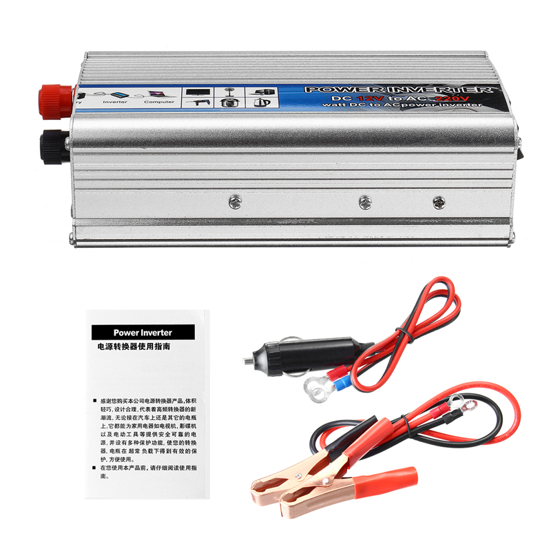 Solar-Power-Inverter-500W-True-DC-12V-to-AC-220V-USB-Modified-Sine-Wave-Converter-Car-Power-Inverter-1601302-2