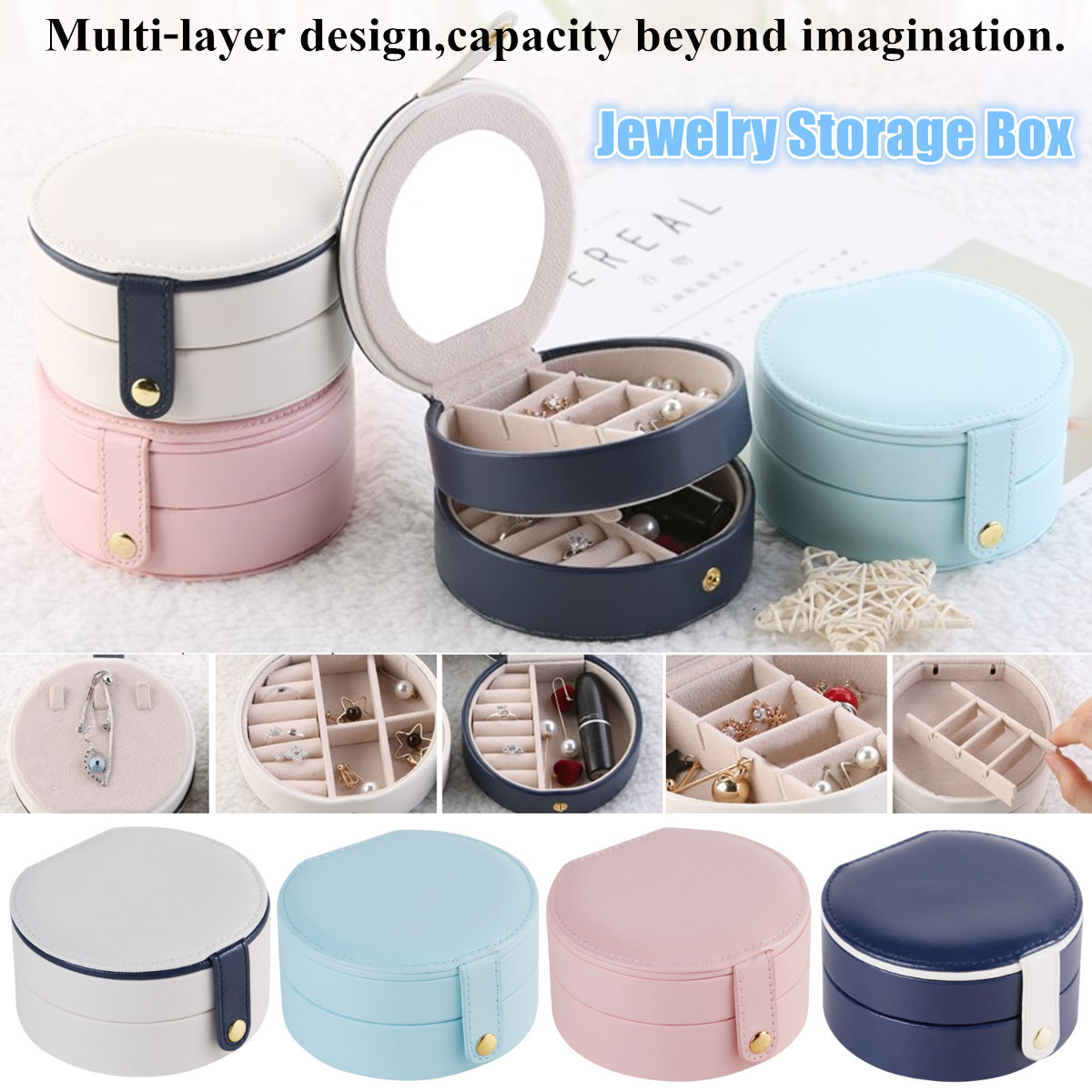 Portable-Travel-Round-Multi-Layer-Jewelry-Box-Leather-Stud-Earrings-Jewellery-Ornaments-Storage-Case-1442428-3