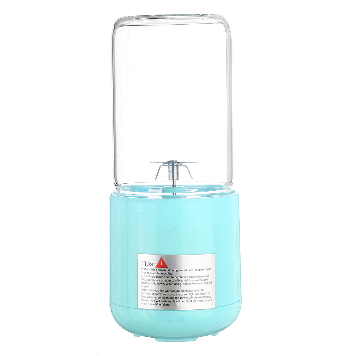 Bakeey-260ml-USB-Rechargeable-Portable-Electric-Juice-Cup-Six-Blade-Mixing-Machine-Smoothies-Baby-Fo-1556515-7