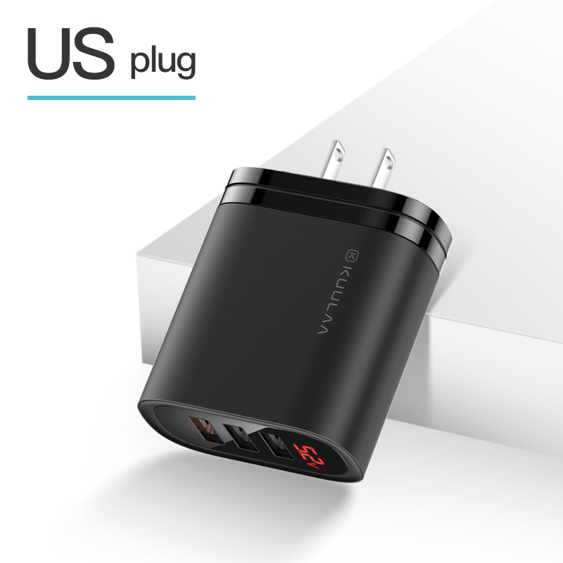 KUULAA-18W-3-USB-QC30-Digital-Display-Fast-Charging-USB-Charger-Adapter-For-iPhone-XS-XR-11-Pro-Onep-1615613-11
