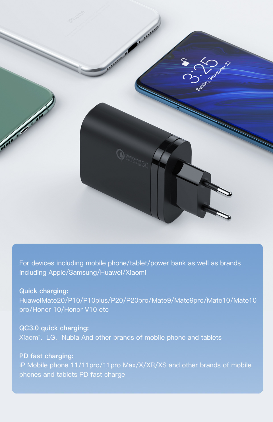 KUULAA-36W-PD-QC30-Quick-Charging-USB-Charger-Adapter-For-iPhone-8Plus-XS-11-Pro-Huawei-P30-Pro-Mate-1612007-8