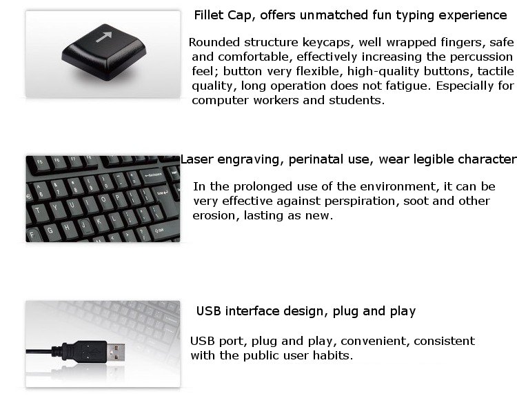 A4TECH-WK-100-USB-Wire-Waterproof-Fillet-Keycap-Keyboard-989702-3