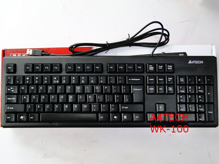 A4TECH-WK-100-USB-Wire-Waterproof-Fillet-Keycap-Keyboard-989702-4
