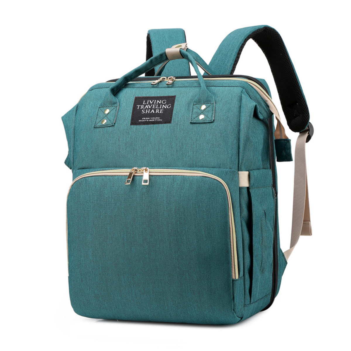 3-IN-1-Diaper-Bag-Backpack-Large-Capacity-Waterproof-Baby-Bag-Large-Multi-Pocket-Portable-Baby-Bag-1926368-10