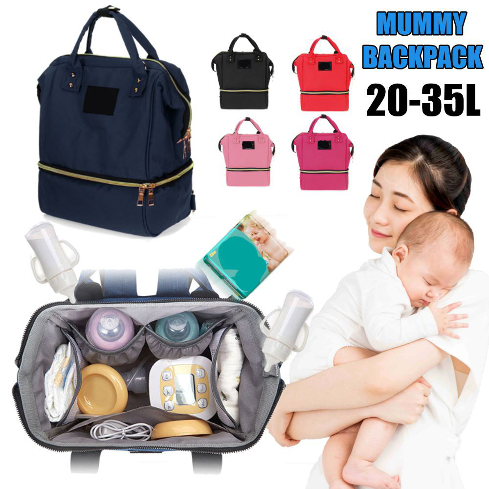 Multi-purpose-Mummy-Backpack-Dry-Wet-Separation-Mummy-Bag-Single-Shoulder-Double-Back-Diaper-Backpac-1926366-1