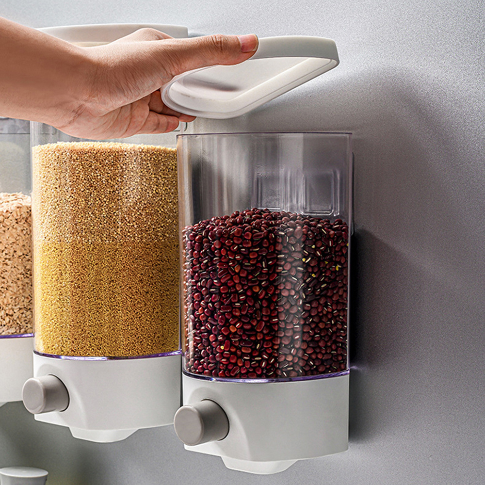 Kitchen-Wall-Mounted-Grains-Airtight-Jar-Push-Type-Moisture-Proof-Oatmeal-Storage-Jar-for-Kitchen-St-1767997-4