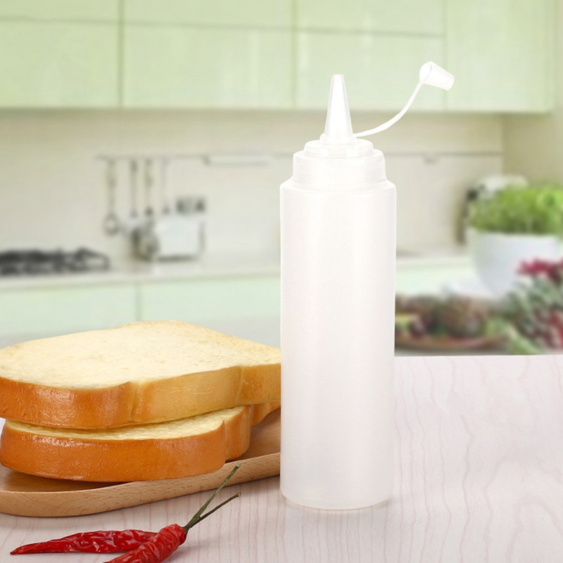 1468X-Clear-Plastic-Squeeze-Sauce-Ketchup-Cruet-Oil-Bottles-8121624-oZ-Flavouring-Tool-1304675-4