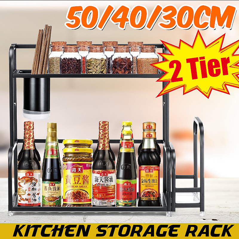 2-Tier-Kitchen-Countertop-Spice-Rack-Organizer-Cabinet-Shelves-Holder-Rack-1715402-1
