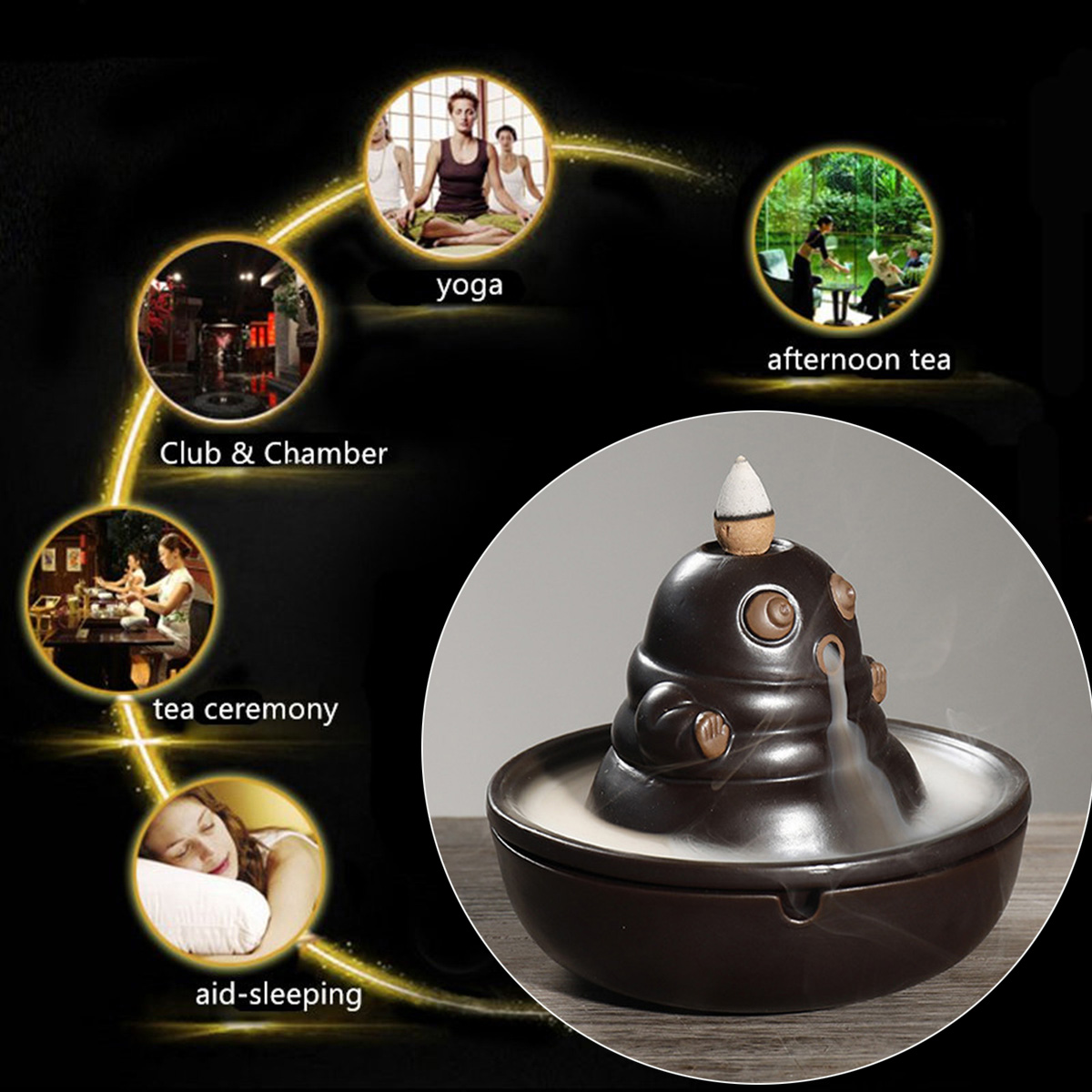 2-in-1-Ashtray-Smoke-Bud-dha-Ceramic-Backflow-Cone-Incense-Burner-With-10-Cones-Kitchen-Storage-Rack-1462397-8