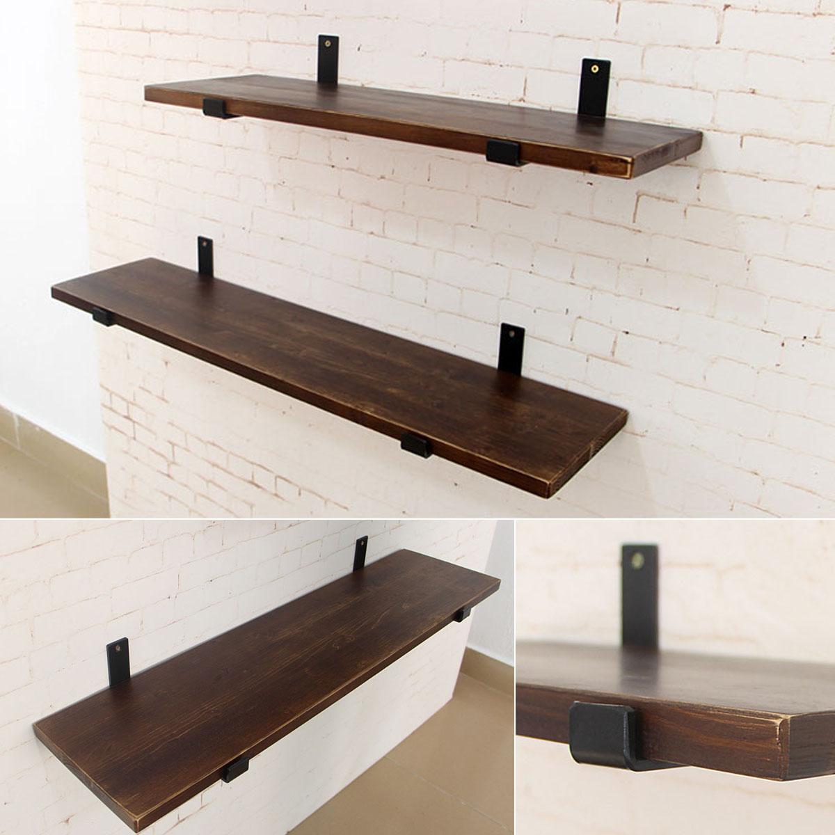 2Pcs-Heavy-Duty-Scaffold-Board-Brackets-For-Wall-Shelf-Display-Floating-Boards-Kitchen-Storage-Rack-1454926-2