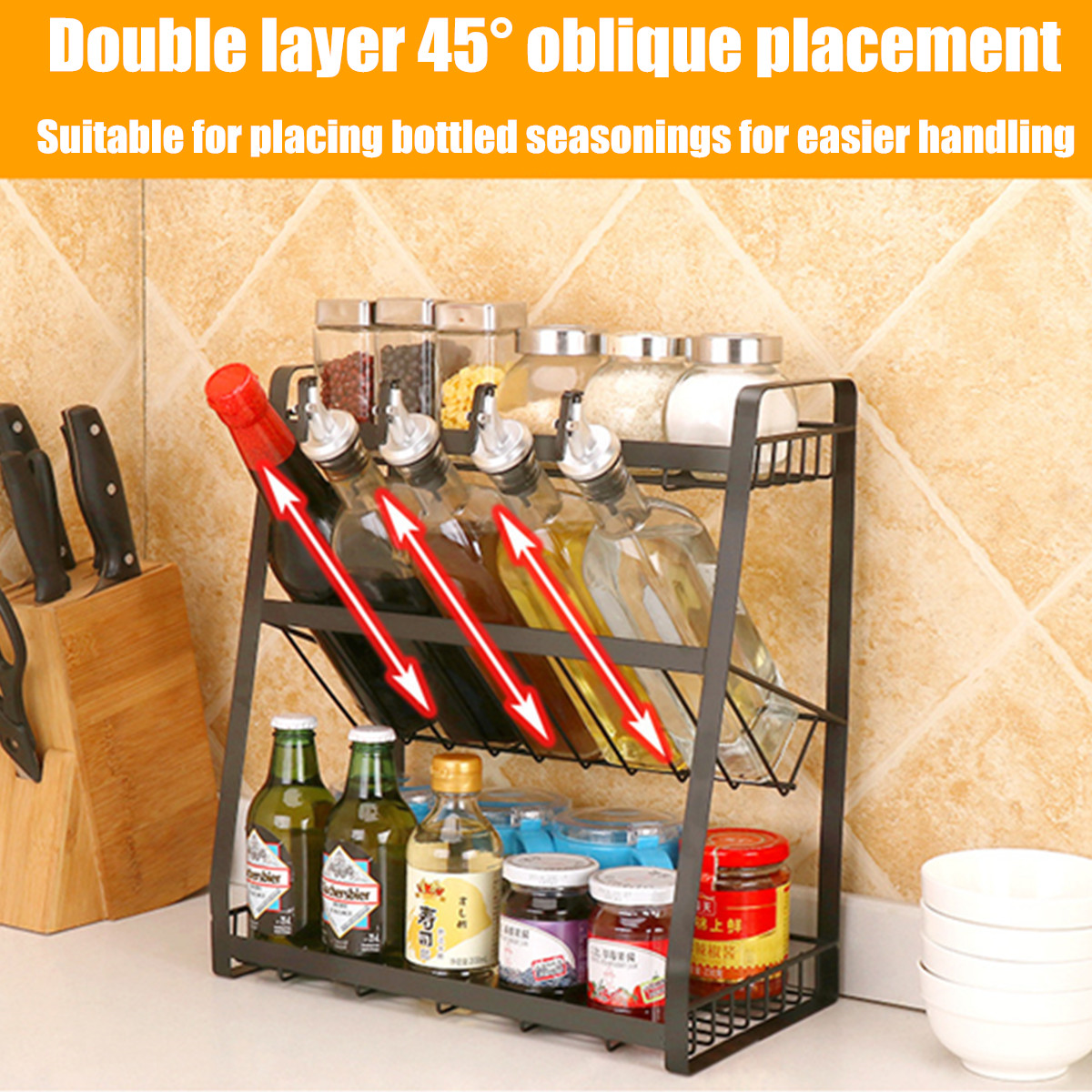 3-Layers-Kitchen-Spice-Rack-Stainless-Steel-Countertop-Spice-Jars-Bottle-Shelf-1676850-2