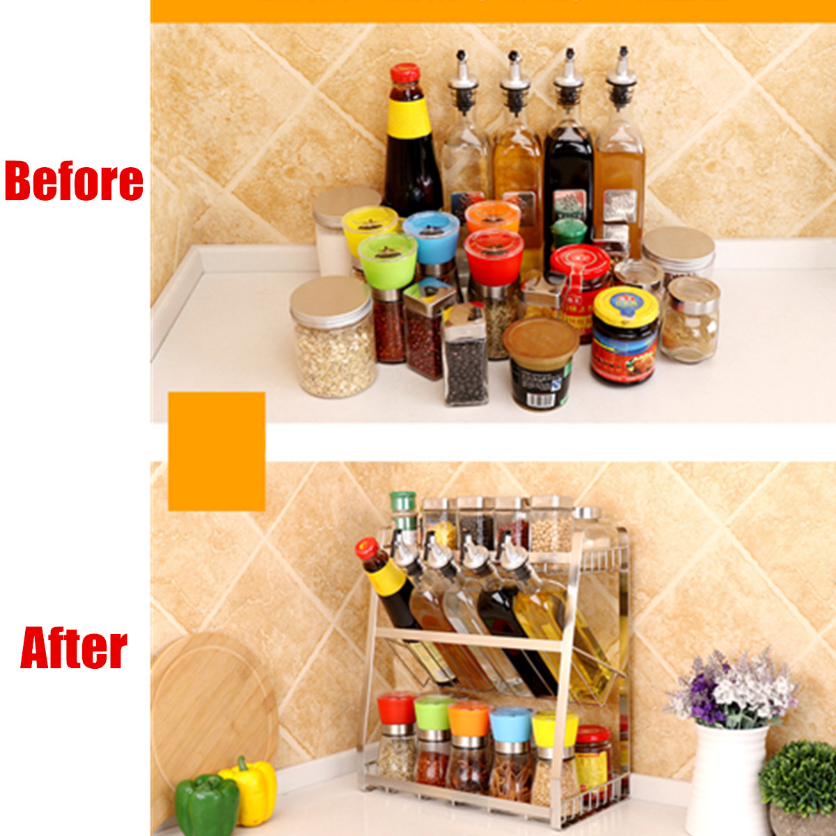 3-Layers-Kitchen-Spice-Rack-Stainless-Steel-Countertop-Spice-Jars-Bottle-Shelf-1676850-11