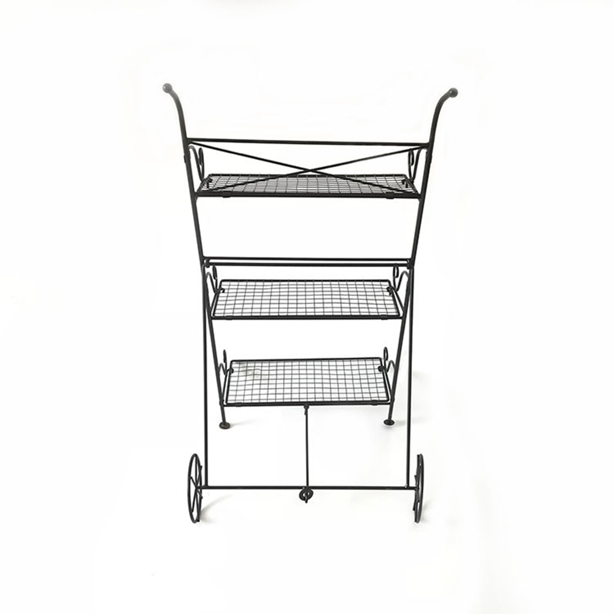 3-Tier-Garden-Cart-Metal-Shelf-Stand-Plant-Flower-Rack-Storage-Indoor-Outdoor-1692062-6