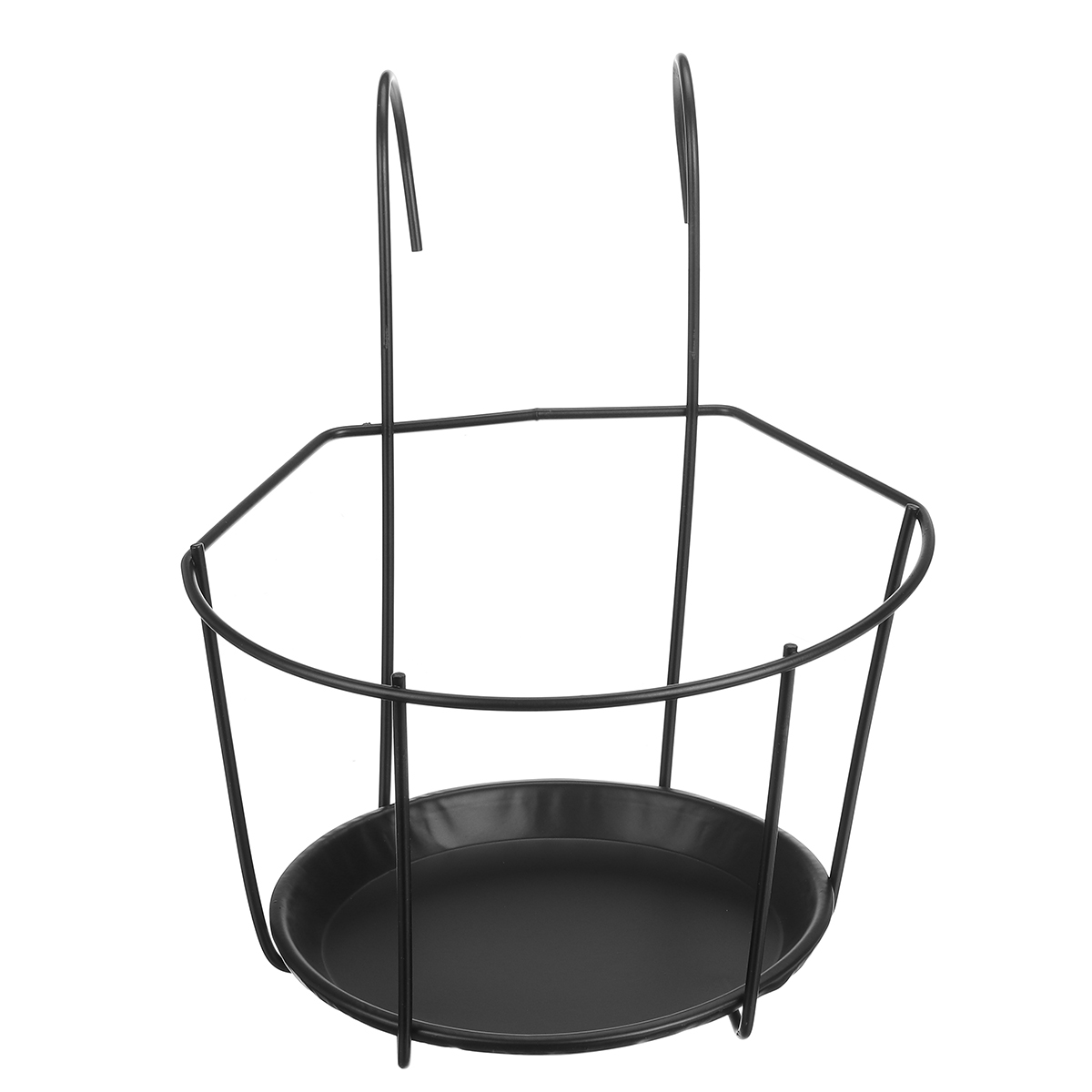 3PCS-Metal-Flower-Holder-Stand-Hanging-Pot-Basket-Plant-Garden-Wall-Storage-Rack-1738286-5