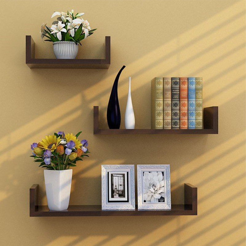 3Pcs-Wooden-Wall-Shelf-Wall-mounted-Organiser-Wall-Decor-1697216-1