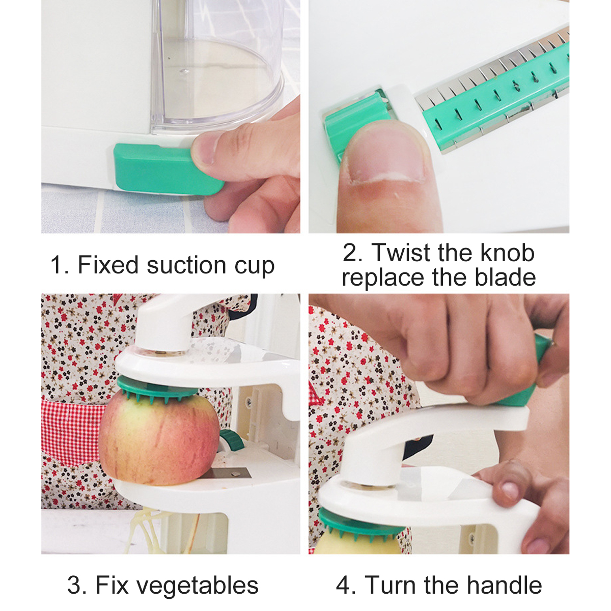 5-in-1-Multifunctional-Vegetable-Cutter-Easy-Operation-Hidden-Blade-Removable-Structure-Suitable-for-1905343-5