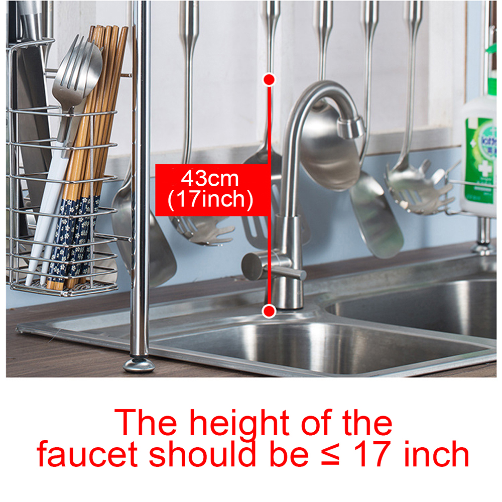 64748494cm-Stainless-Steel-Rack-Shelf-Double-Layers-Storage-for-Kitchen-Dishes-Arrangement-1669533-3