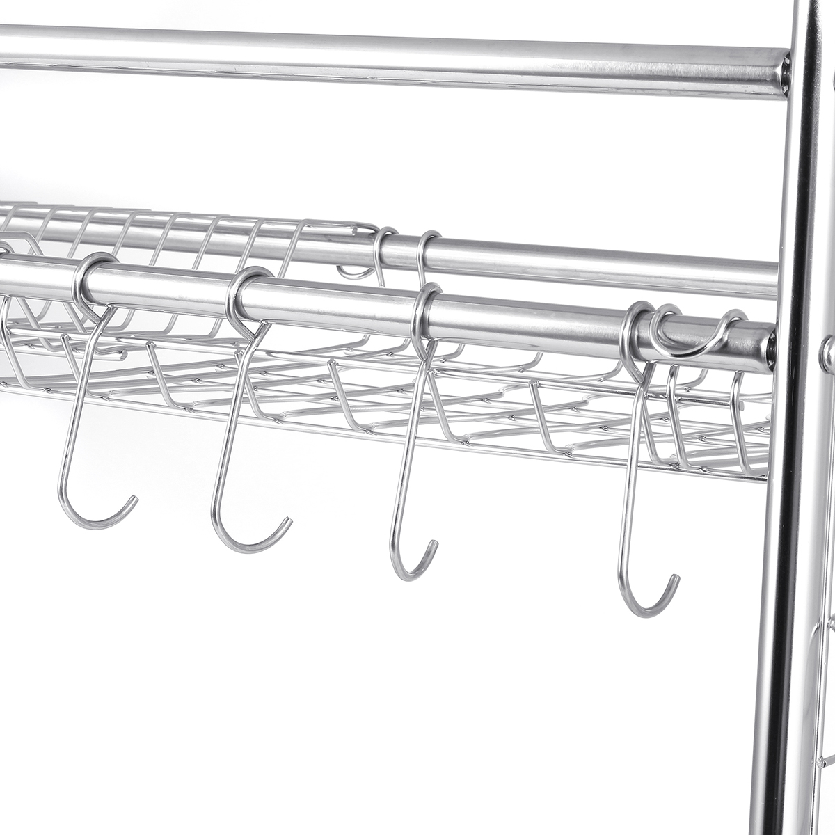 647484cm-Double-Layer-Stainless-Steel-Rack-Shelf-Storage-for-Kitchen-Dishes-Arrangement-1671407-6