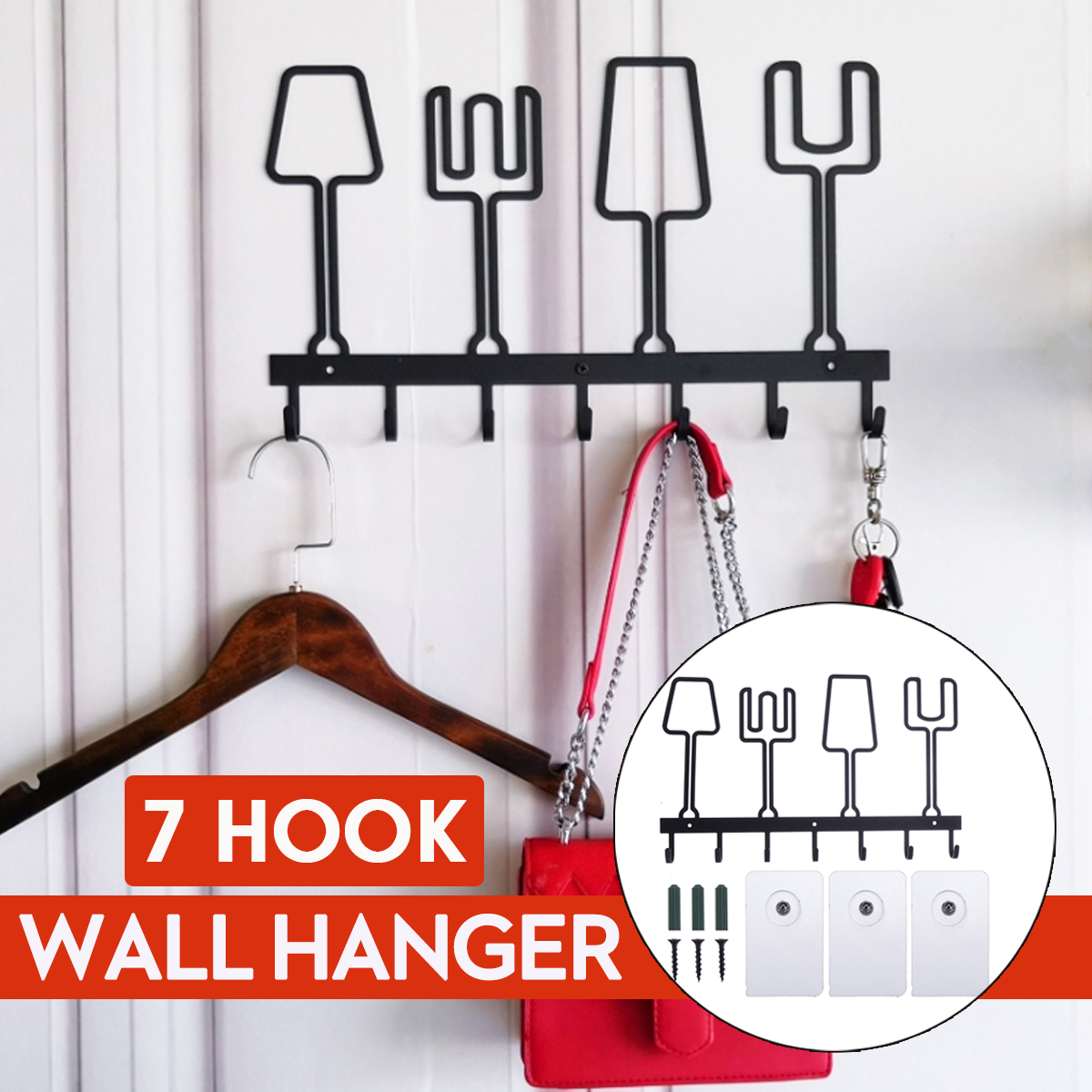 7-Hooks-Self-Adhesive-Bathroom-Wall-Door-Stainless-Steel-Holder-Hook-Hanger-Hook-1635964-9