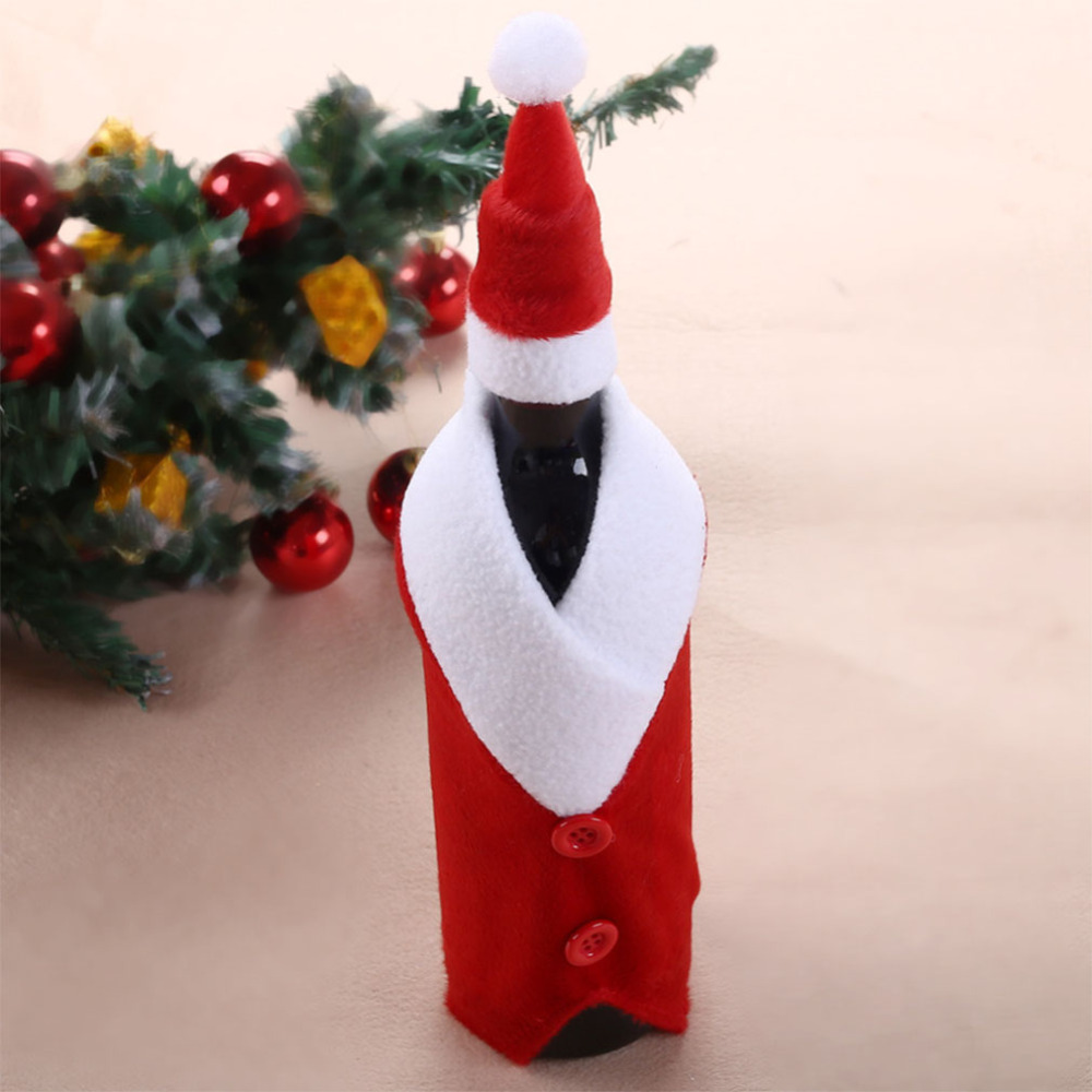 Christmas-Red-W-ine-Bottles-Covers-Clothes-With-Hats-Santa-Claus-Button-Decor-Bottle-Cover-Cap-Kitch-1211921-2