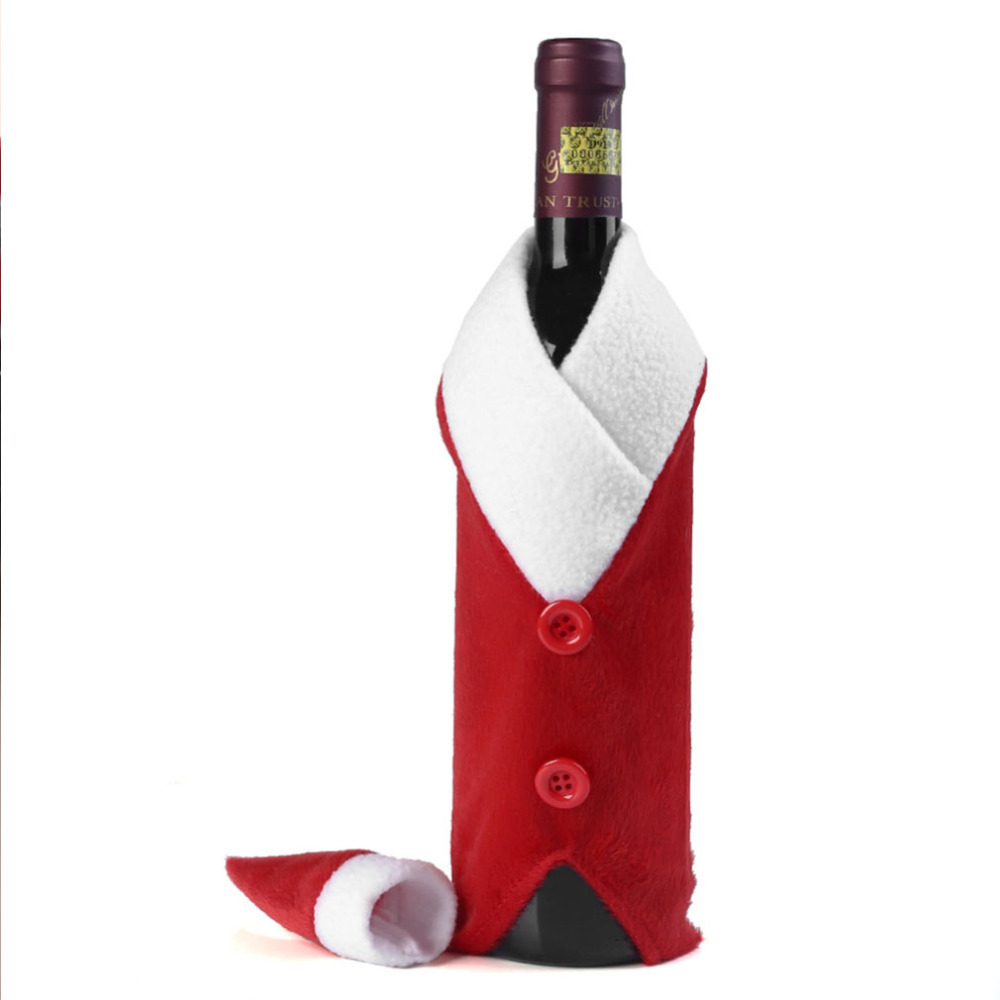 Christmas-Red-W-ine-Bottles-Covers-Clothes-With-Hats-Santa-Claus-Button-Decor-Bottle-Cover-Cap-Kitch-1211921-6