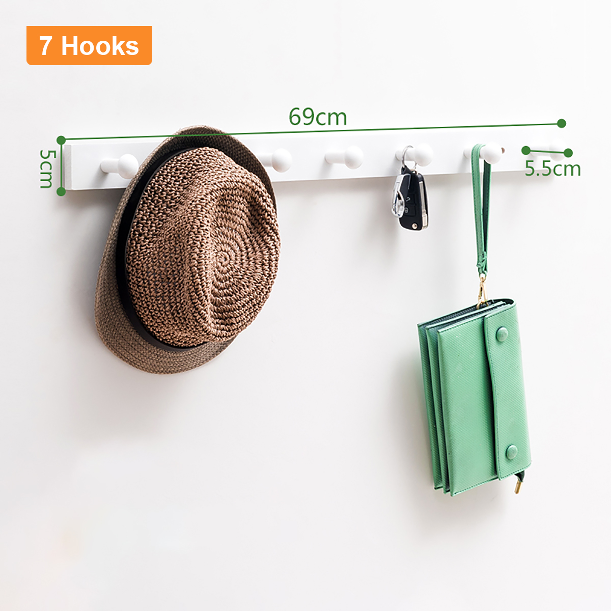 Coat-Hanger-Wall-Mounted-Rack-Rail-Hook-Bamboo-Wooden-Shelf-Clothes-Hat-Towel-Holder-1560812-2
