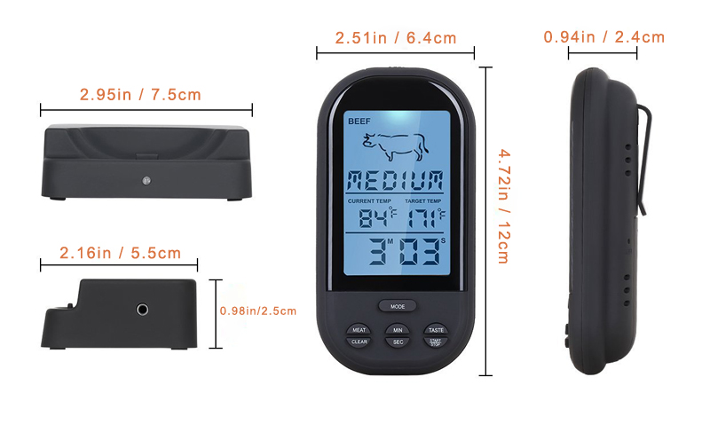 Digital-Meat-BBQ-Thermometer-Wireless-Kitchen-Oven-Food-Cooking-BBQ-Grill-Smoker-Thermometer-1292814-11