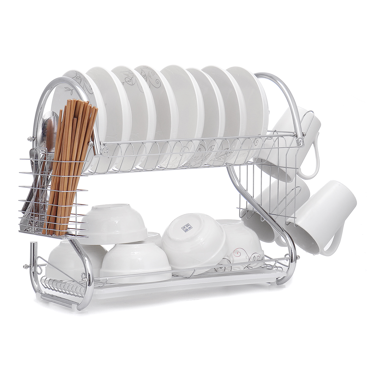 Dish-Drying-Rack-2-Tier-Dish-Rack-with-Utensil-Holder-Cup-Holder-and-Dish-Drainer-for-Kitchen-Counte-1665917-3