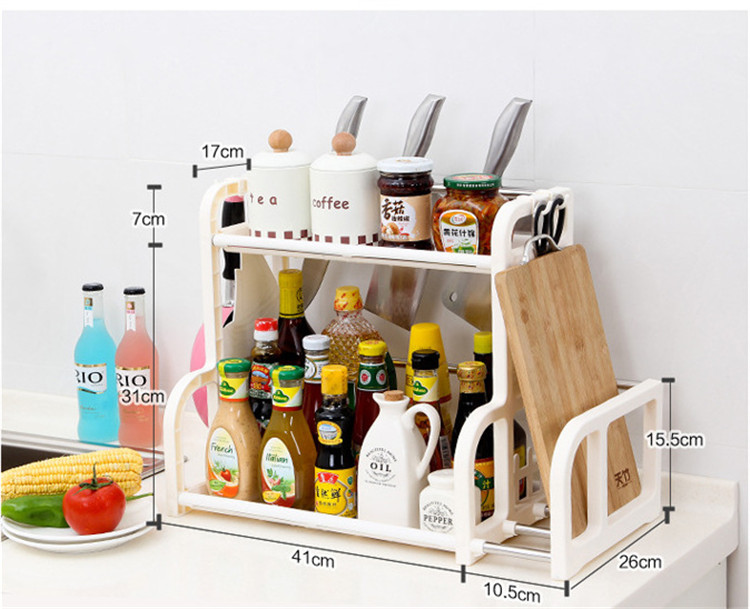 Double-Layer-Spice-Jar-Rack-Storage-Shelf-Pantry-Kitchen-Cabinet-Cupboard-Holder-1176882-12