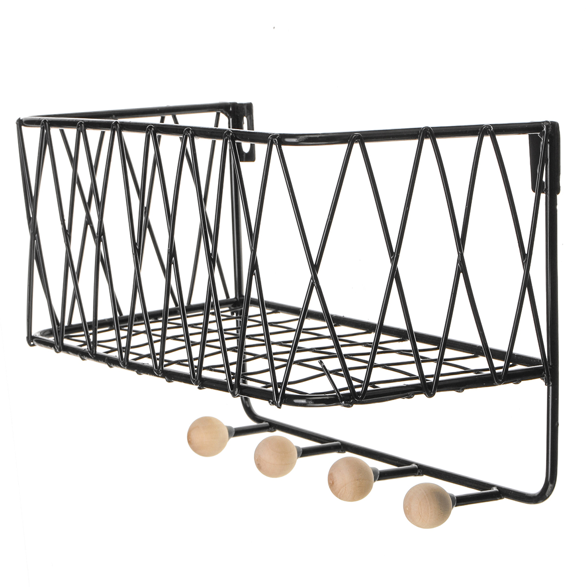 Industrial-Metal-Wire-Wood-Wall-Shelf-Rack-Modern-Loft-Dorm-Storage-Shelf-1672071-8