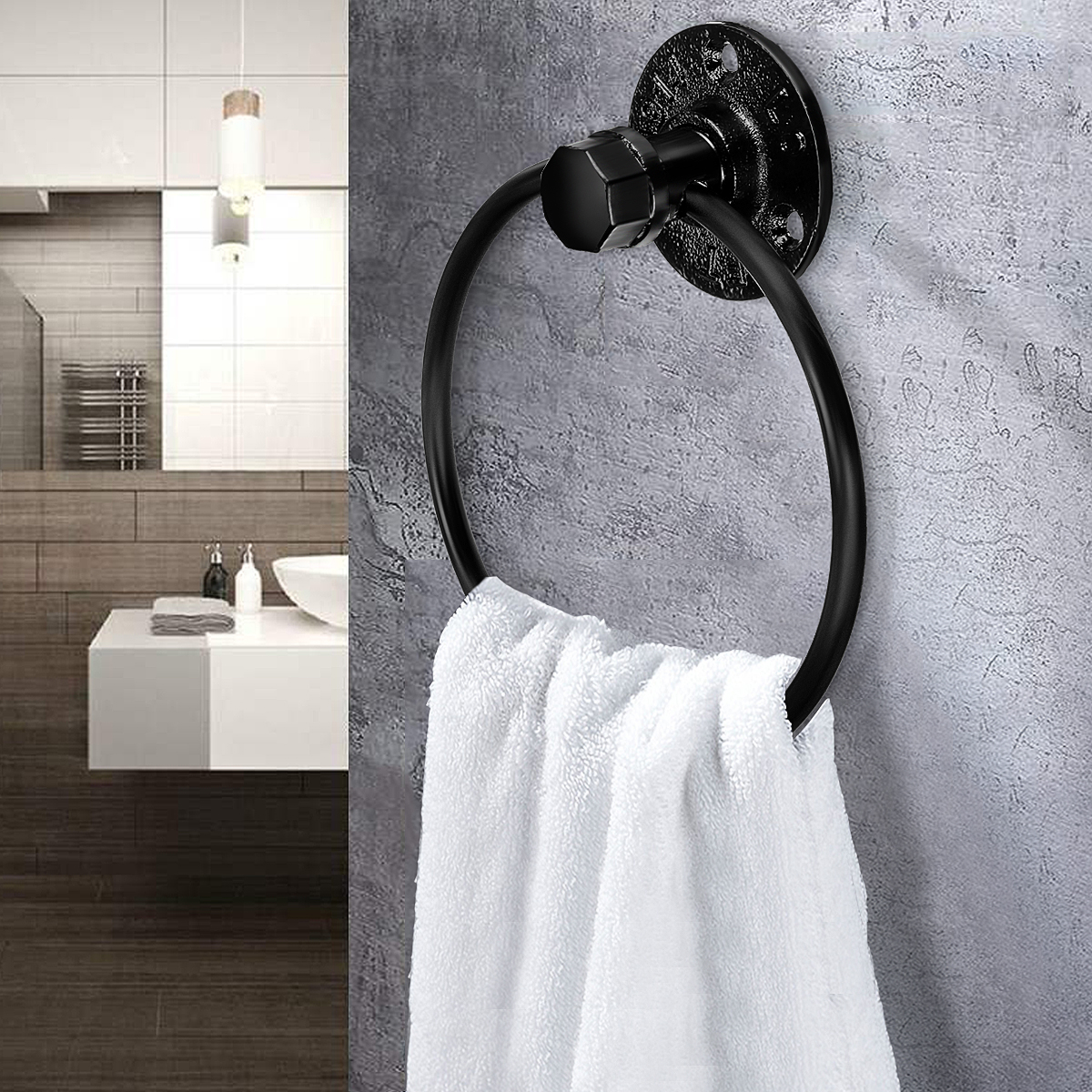 Iron-Art-Hardware-Pendant-Towel-Ring-Retro-Round-Towel-Rack-Bathroom-Shelf-Towel-Bar-1723901-6
