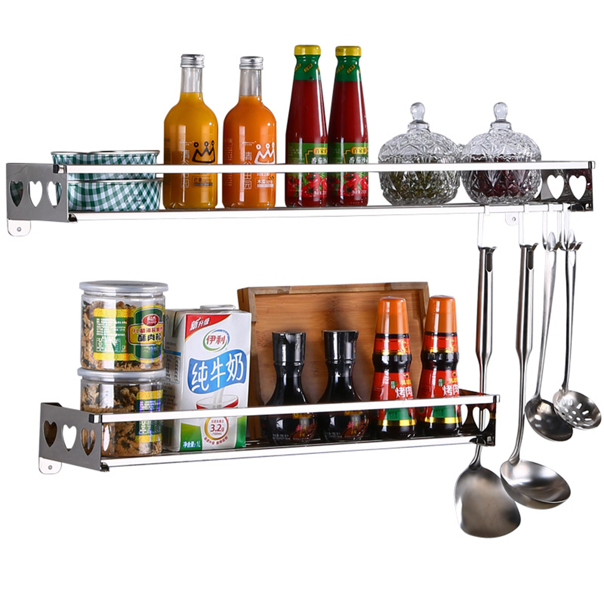 Kitchen-Hanging-Pot-Pan-Rack-Wall-Mount-Storage-Shelf-Saucepan-Holder-1676799-6