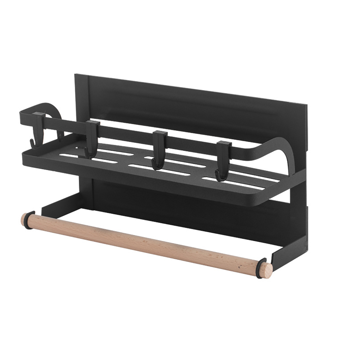 Kitchen-Magnetic-Organiser-Rack-Fridge-Side-Shelf-Storage-Holder-1660372-4