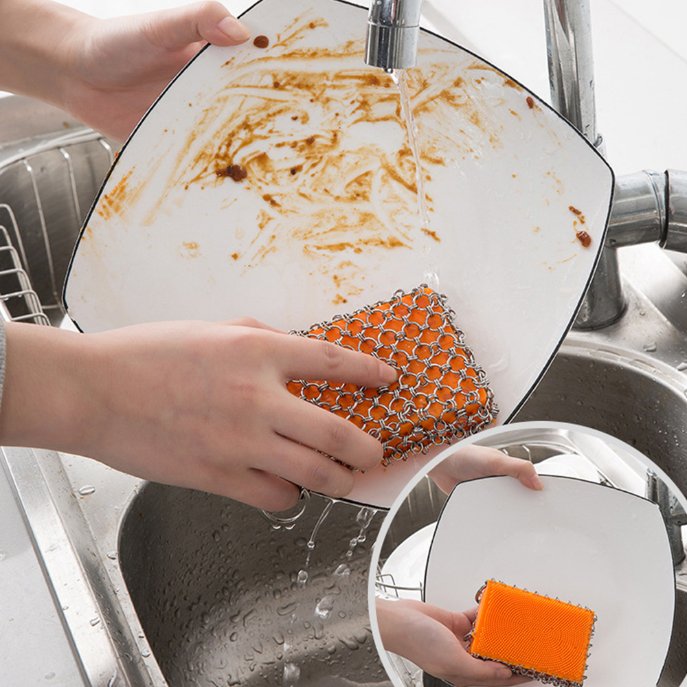 Kitchen-Silicone-Pot-Cleaning-Brush-Net-Square-Shape-Metal-Stainless-Steel-Ring-Net-Brush-Cleaning-T-1689617-4