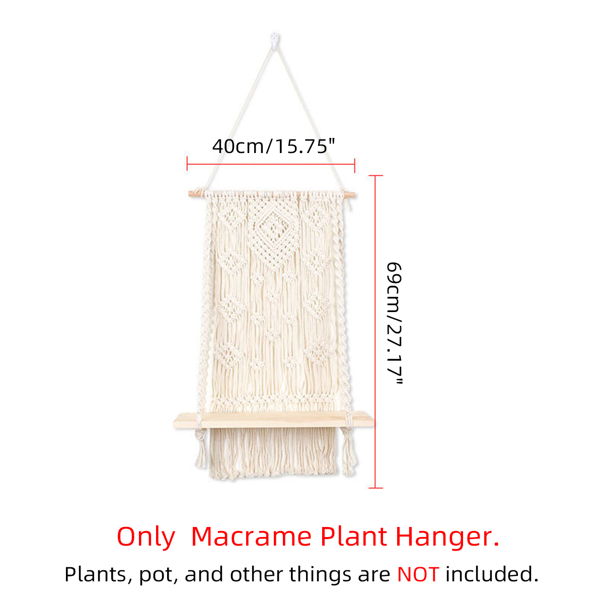 Macrame-Plant-Hanger-Basket-Hand-Woven-Tapestry-Wood-Pot-Shelf-Room-Decoration-1727271-5