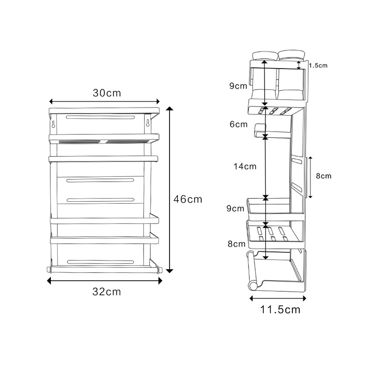 Magnetic-Refrigerator-Hanger-Rack-Spice-Holder-Storage-Shelf-Kitchen-Storage-Rack-1676052-12