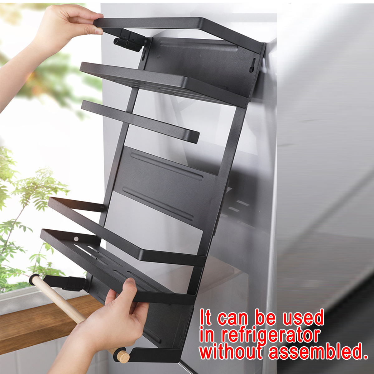 Magnetic-Refrigerator-Hanger-Rack-Spice-Holder-Storage-Shelf-Kitchen-Storage-Rack-1676052-3