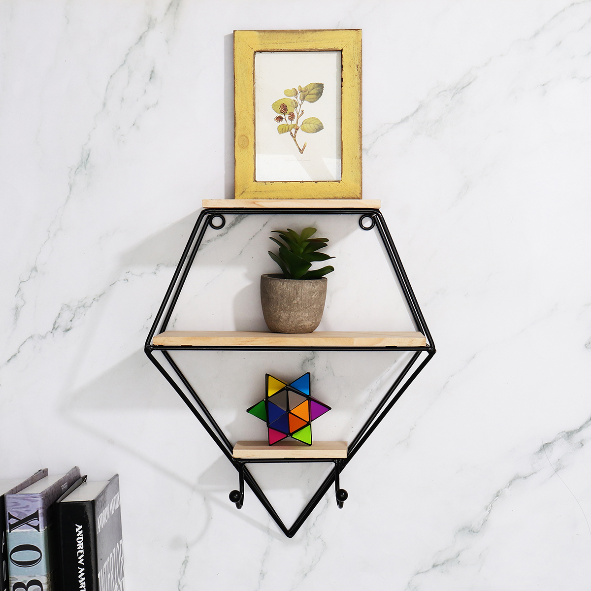 Metal-Wall-Shelf-Mounted-Storage-Rack-wall-Hanging-basket-Shelf-Bedroom-Decoration-1751671-1