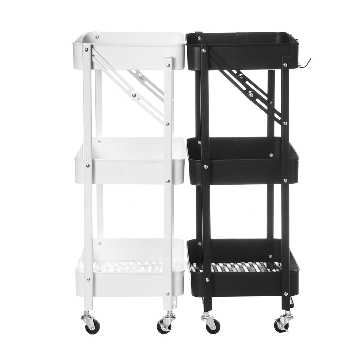 Multilayer-Foldable-Storage-Rack-with-Wheels-Kitchen-Rolling-Cart-Free-Installation-Floor-Shelf-1760183-12