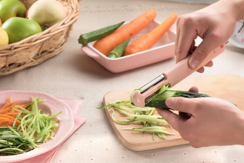 PL-3-Peeler--Knife-Two-In-One-Double-Side-Multi-function-Kitchen-Tool-Vegetable-Fruit-Peeler-1103498-2