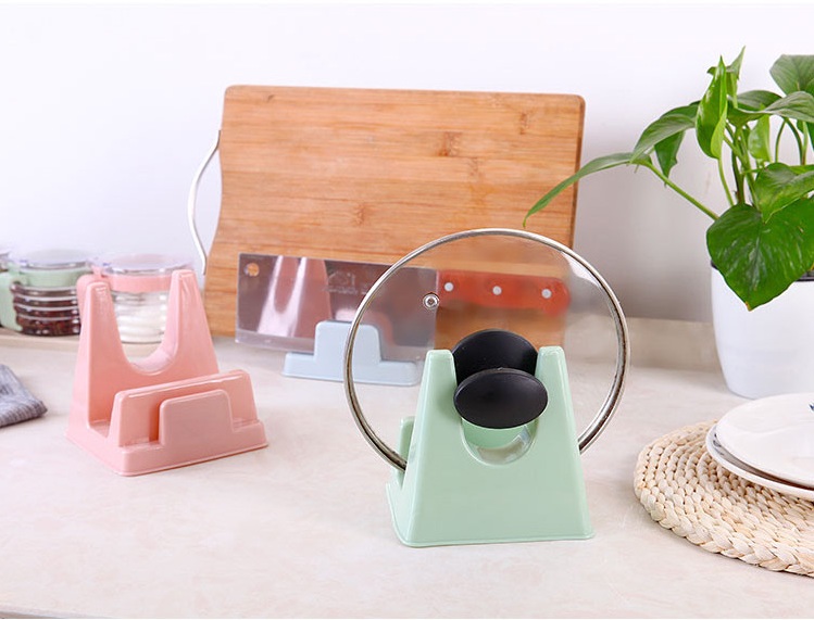 Practical-Pot-Lid-Shelf-Holder-Plastic-Pan-Cover-Rack-Stand-Kitchen-Accessories-Cooking-Storage-Tool-1232135-3