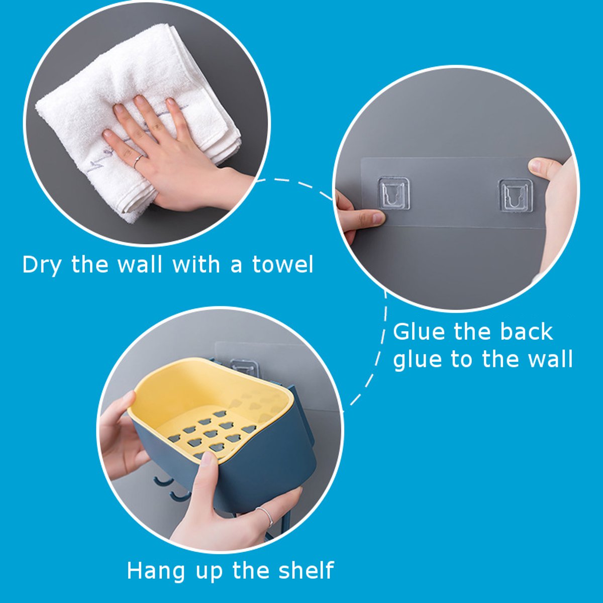 Self-adhesive-Wall-Hanging-Storage-Rack-Shelf-Hook-Home-Kitchen-Holder-Organizer-Towel-Holder-1552900-9