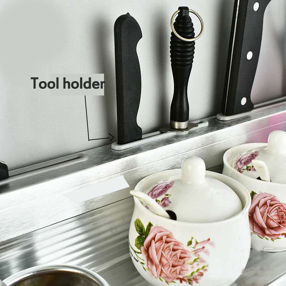 Space-Aluminum-Kitchen-Rack-Double-Cup-Chopstick-Holder-Seasoning-Wall-Mount-Storage-for-Kitchen-Arr-1668733-4
