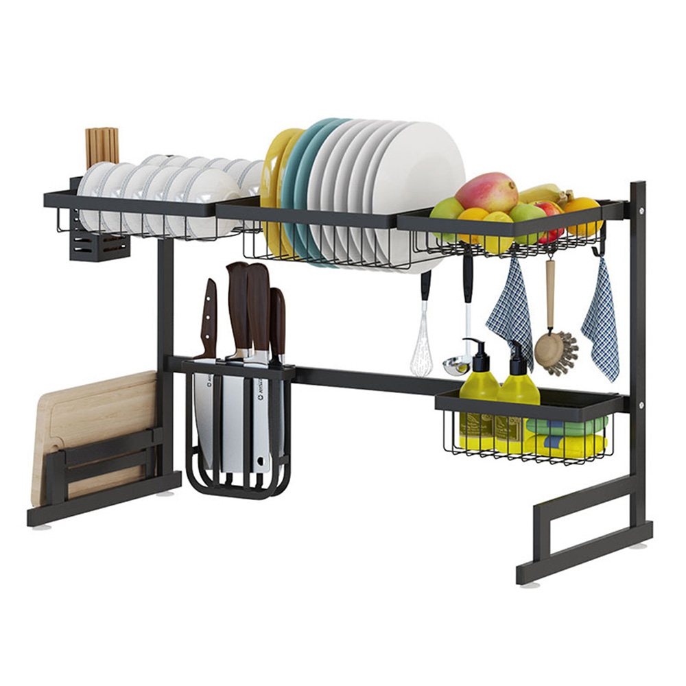 Stainless-Steel-Shelf-Dishes-Drying-Sink-Drain-Rack-Storage-Set-for-Kitchen-Utensils-Holder-1668701-4