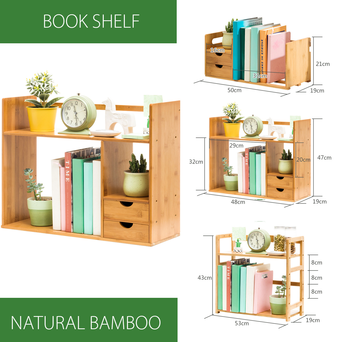 Table-Desktop-Storage-Rack-Board-Display-Desk-Shelf-Organizer-Counter-Bookcase-Bookshelf-1528710-8