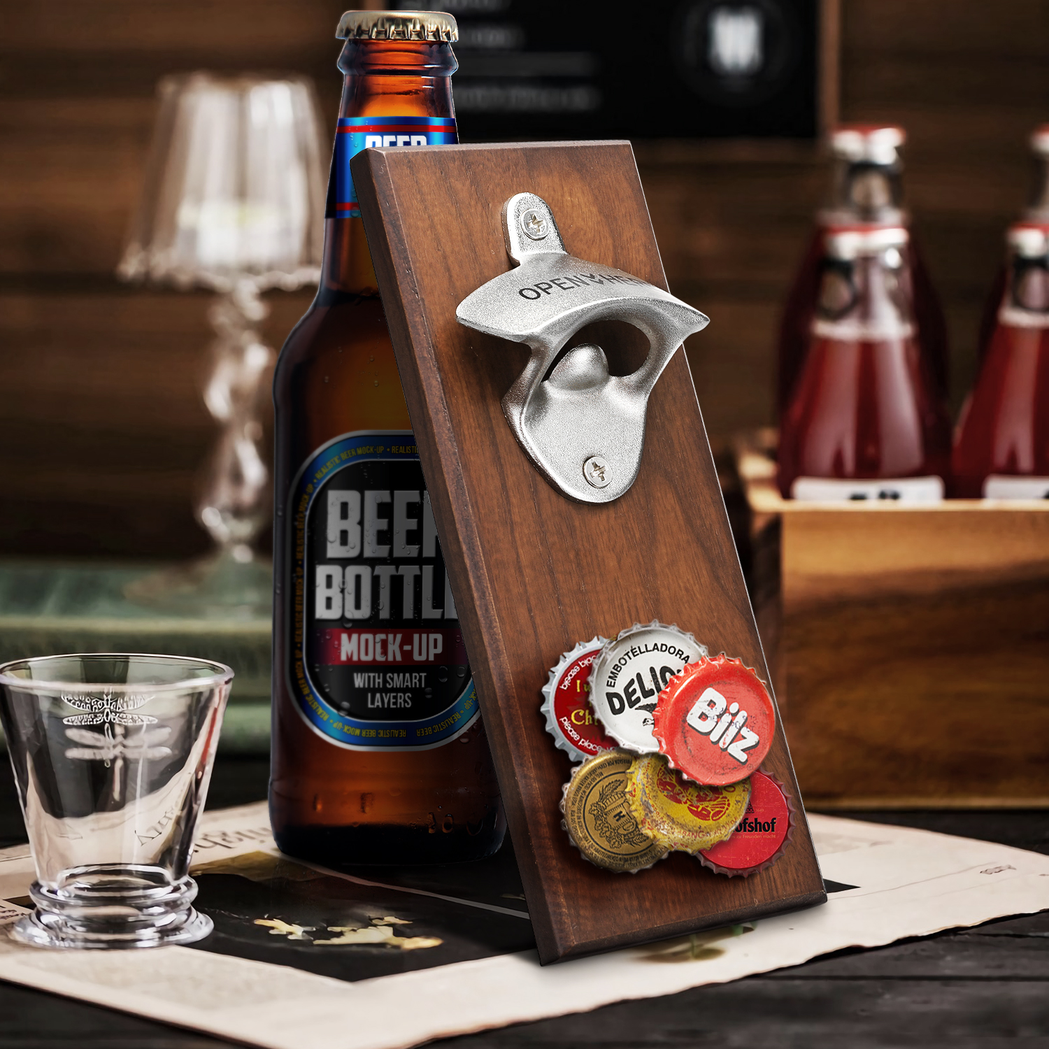 Wooden-Bottle-Opener-Wall-Mounted-Magnetic-Bottle-Openers-with-Cap-Catch-1964775-16