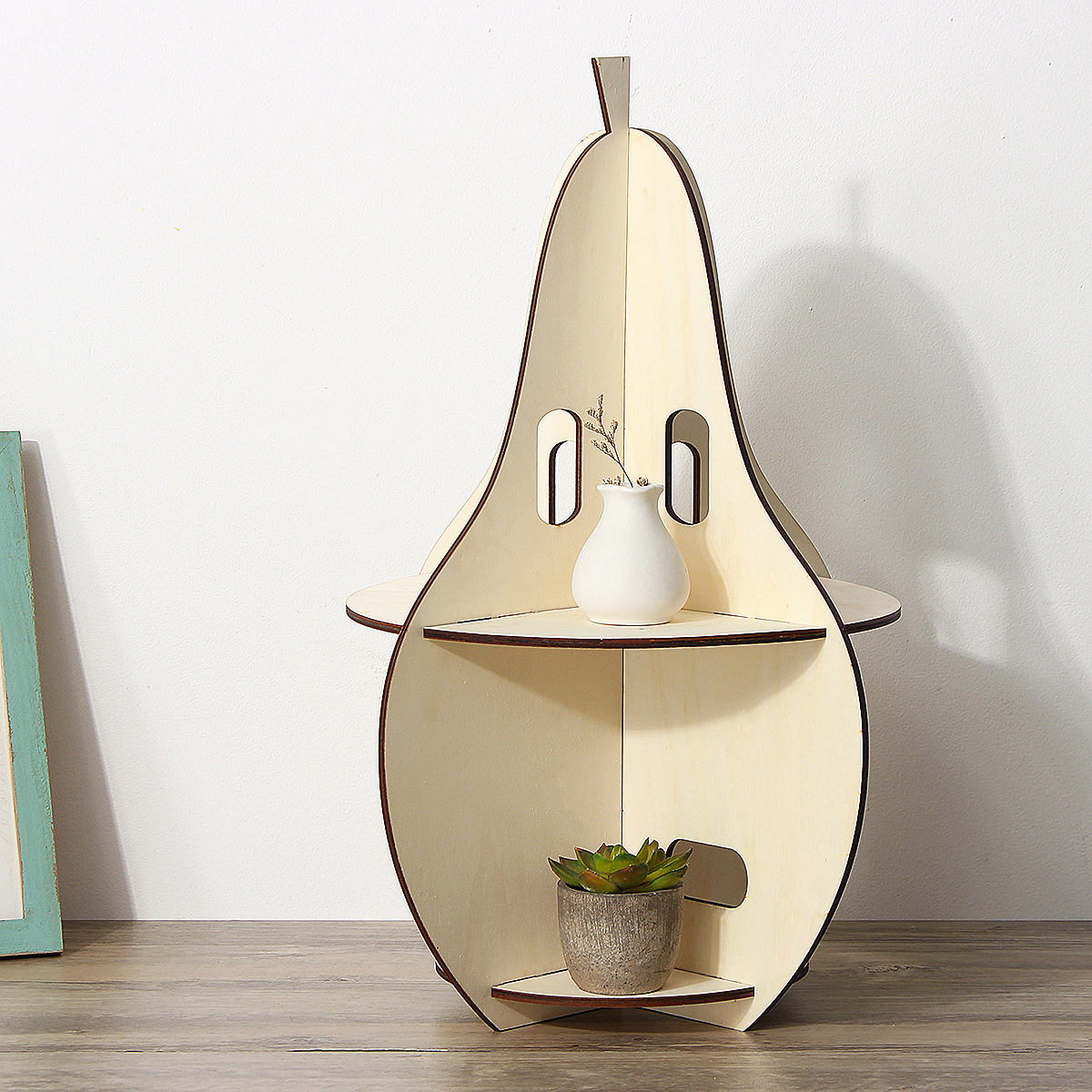 Wooden-Rack-Pear-shaped-Racks-Display-Craft-Shelf-Home-Decorations-Nordic-Style-Gift-1596581-6